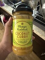 Coconut Curry Indian Simmer Sauce Coconut Cream & Lemongrass