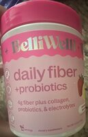 BelliWelli Daily Fiber + Probiotics