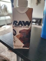 RAW PROTEIN SHAKE CHOCOLATE Naturally Flavored