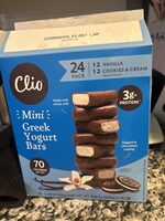 Mini Greek Yogurt Bars