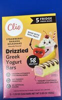 Clio Drizzled Strawberry Banana Milkshake