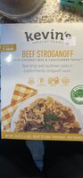 Beef Stroganoff With Coconut Milk & Cauliflower Pasta