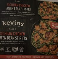 Sichuan chicken green bean stir-fry