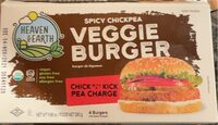 Spicy Chickpea Veggie Burger