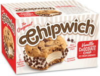 The Original Chocolate Chip Cookie Sandwich, Chocolate; Vanilla