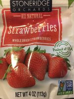 Dried Strawberries Fraises