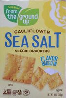 Cauliflower Sea Salt Veggie Crackers
