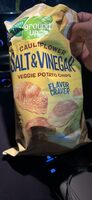 Cauliflower Salt & Vinegar Veggie Potato Chips
