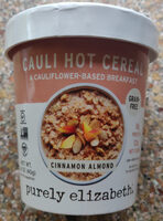 Cinnamon almond cauli hot cereal, cinnamon almond