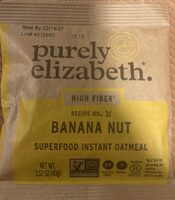 Banana Nut Superfood Instant Oatmeal