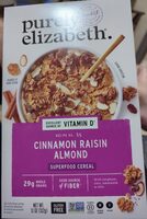 Cinnamon Raisin Almond Superfood Cereal