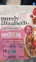 Almond butter and berries protein ancient grain granola