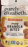 Salted Honey Pecan Chewy Granola Bites