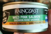 Wild pink salmon skinless boneless