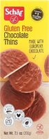 Chocolate Thins Cookie Drenched in Decadent Milk Chocolate