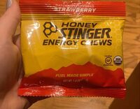Honey Stinger Energy Chews Strawberry