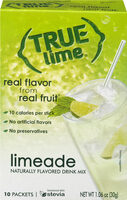 Naturally Flavored Drink Mix, Lime