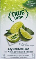 True lime crystallized lime packets