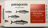 Spanish paprika mackerel