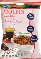 Kay's mocha espresso protein cookie bites