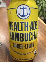 Organic Ginger-Lemon Kombucha