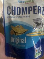 Chomperz Crunchy Seaweed Chips Original