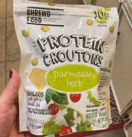 Protein croutons