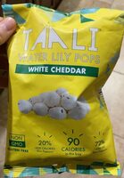 Water Lily Pops, White Cheddar