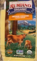 Organic Sliced Medium Cheddar - Shingle