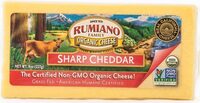 Organic Sliced Sharp Cheddar - Shingle