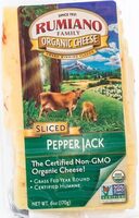 Organic Sliced Pepper Jack - Shingle