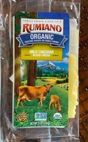 Organic Sliced Mild Cheddar - Shingle