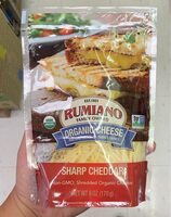 Organic Shredded Sharp Cheddar