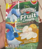 Asian Pear Fruit Crisps