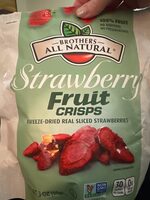 Strawberry fruit crisps