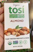 Almond protein bar
