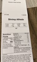 Shrimp Alfredo