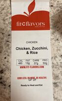 Chicken zucchini and rice