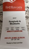 Spaghetti and Meatballs