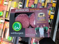 Wahlburgers house blend juicy and flavorful beef burgers