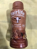 Rich chocolate nutrition shake with honey & oats