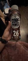 Core power chocolate high protein milkshake