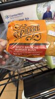4 spicy brioche burger buns