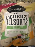 Soft licorice allsorts