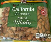 Natural Almonds - whole