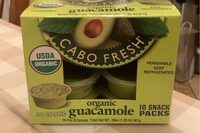 Organic guacamole