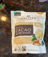 Unsweetened Organic Cacao Butter Wafers