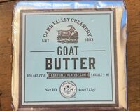 Goat butter