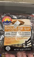Ground Elk with Beef added