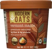 Vermont maple premium oatmeal